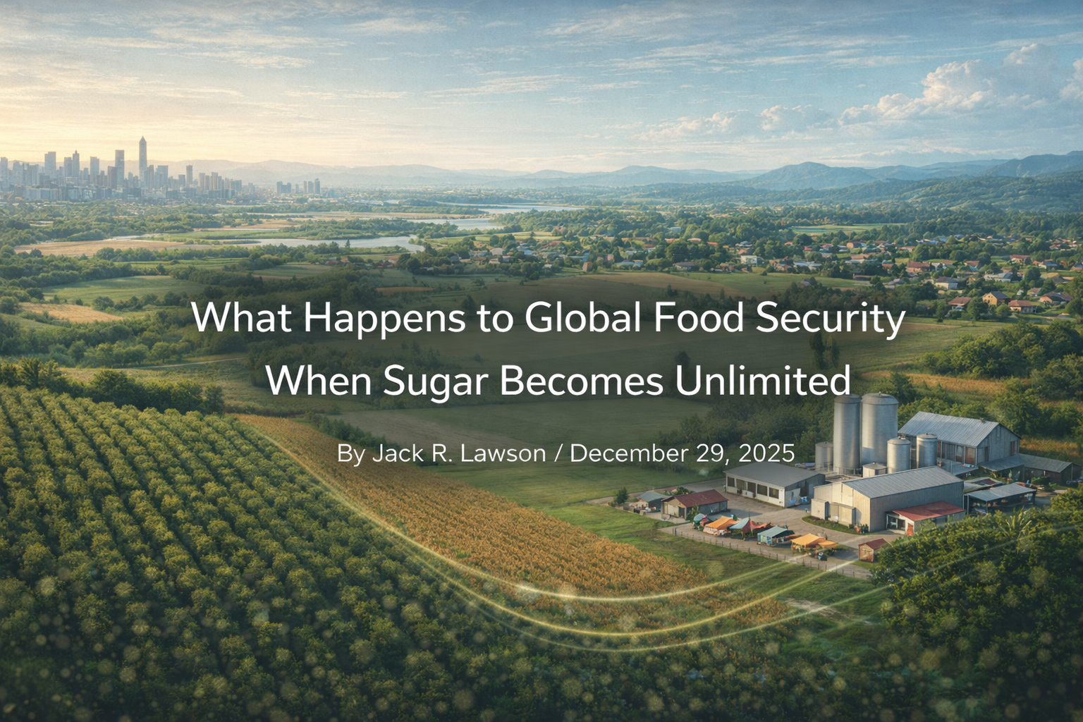 What Happens to Global Food Security When Sugar Becomes Unlimited