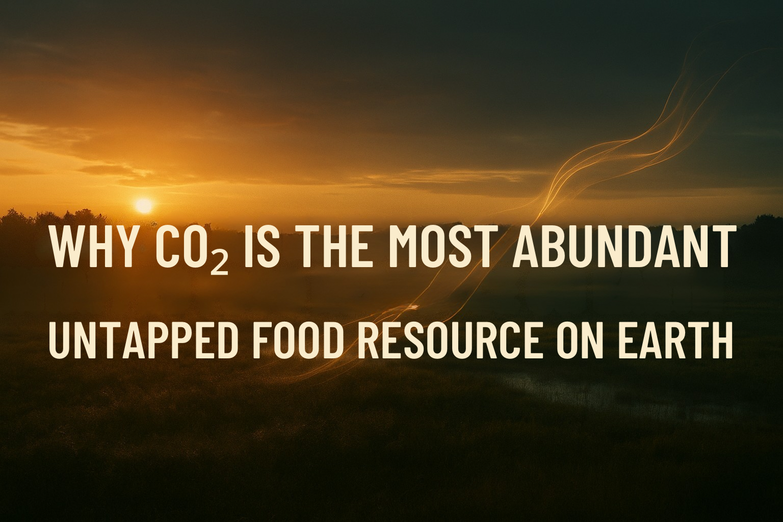Why CO₂ Is the Most Abundant Untapped Food Resource on Earth