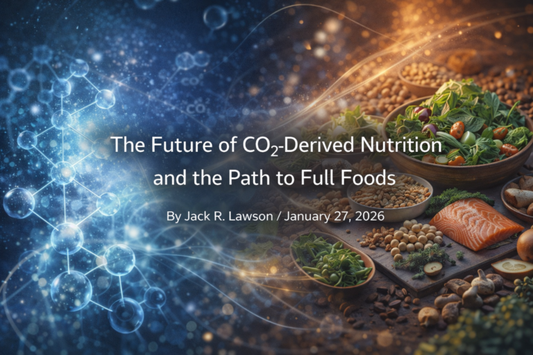 The Future of CO₂ Derived Nutrition and the Path to Full Foods