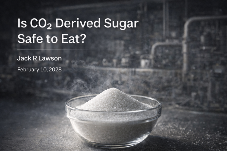 Is CO₂ Derived Sugar Safe to Eat?